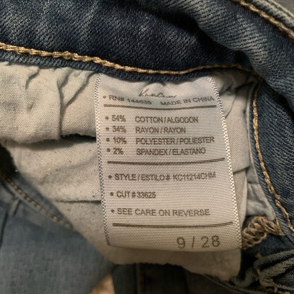 Kancan Skinny Jeans - Stretch - Size 9/28 - Picture 4 of 4